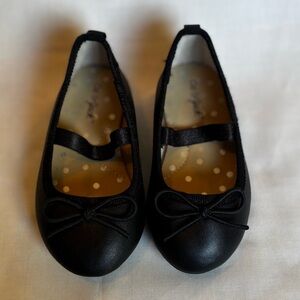 Cat & Jack Black Mary Jane Baby Shoes